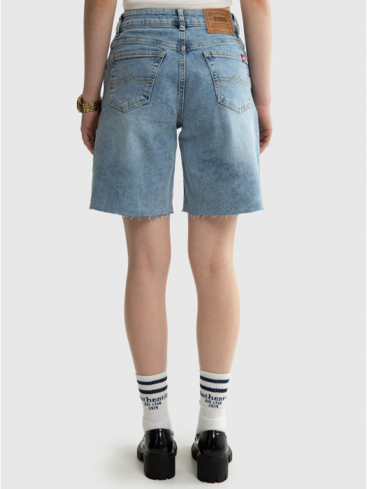 Denimové kraťasy voľného strihu AUTHENTIC 291